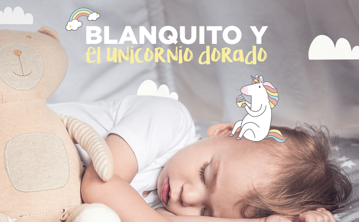 Blanquito y el unicornio dorado - Flex